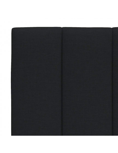 Giroletto senza Materasso Nero 80x200 cm Tessuto