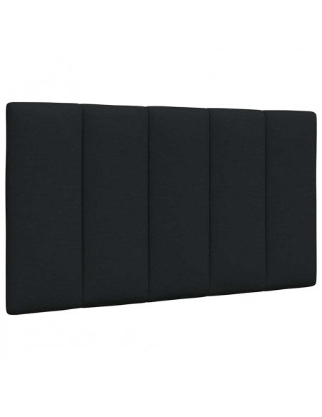 Giroletto senza Materasso Nero 90x200 cm in Tessuto