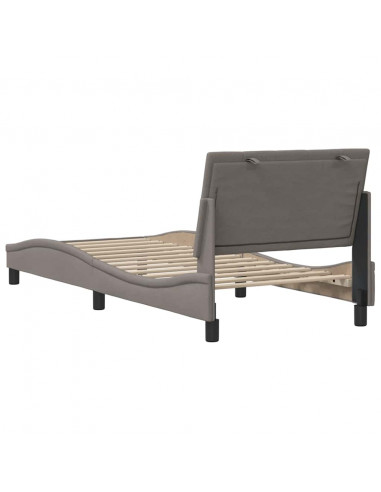 Giroletto senza Materasso Tortora 80x200 cm Tessuto