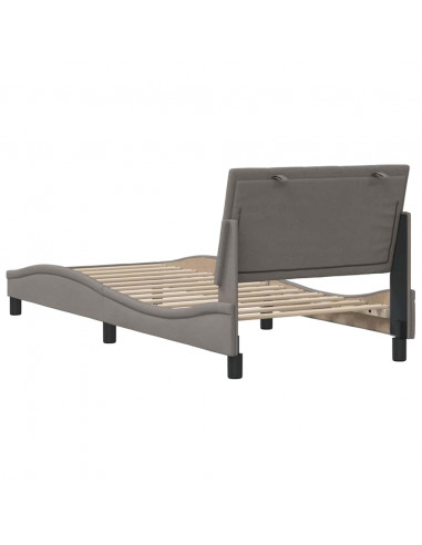 Giroletto senza Materasso Tortora 90x190 cm Tessuto