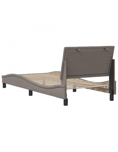 Giroletto senza Materasso Tortora 90x200 cm Tessuto