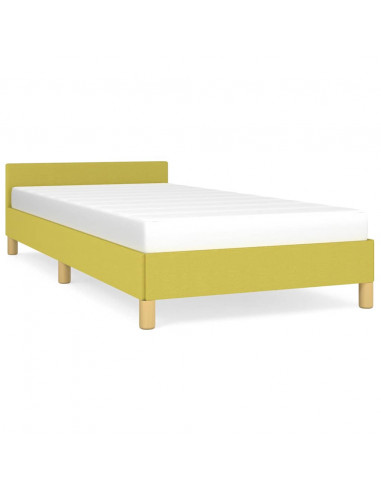 Giroletto senza Materasso Verde 100x200 cm in Tessuto