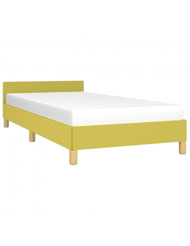 Giroletto senza Materasso Verde 100x200 cm in Tessuto