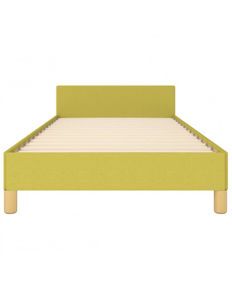 Giroletto senza Materasso Verde 100x200 cm in Tessuto