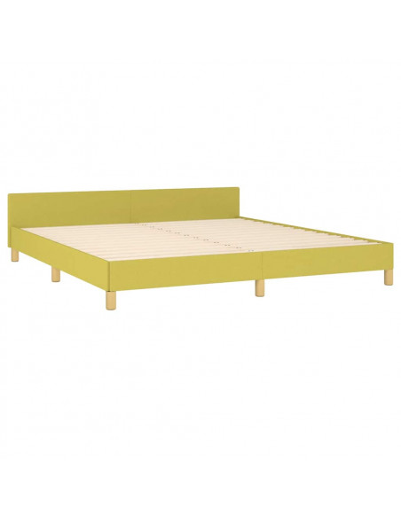 Giroletto senza Materasso Verde 180x200 cm in Tessuto