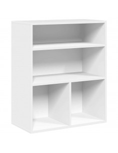 Libreria Bianca 60x30x71,5 cm in Legno Multistrato 2