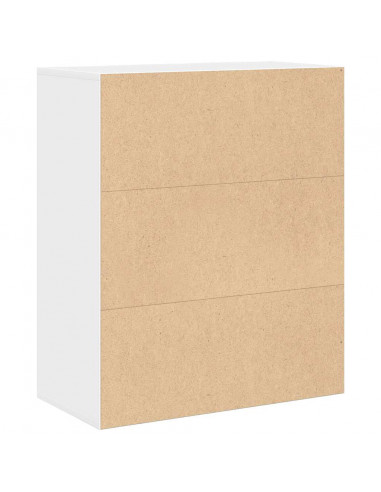 Libreria Bianca 60x30x71,5 cm in Legno Multistrato