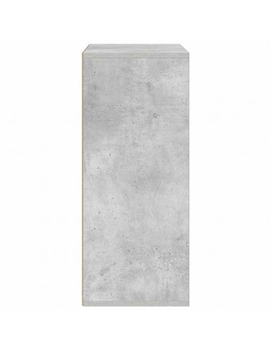 Libreria Grigio Cemento 60x30x71,5 cm in Legno Multistrato