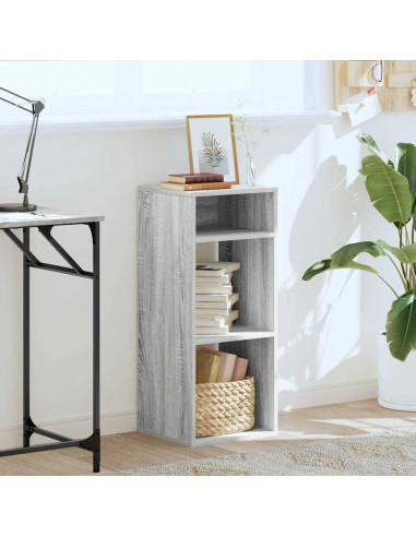 Libreria Grigio Sonoma 34x31x80 cm in Legno Multistrato