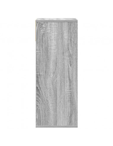 Libreria Grigio Sonoma 34x31x80 cm in Legno Multistrato