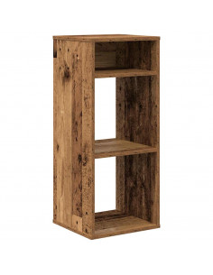 Libreria Legno Antico 34x31x80 cm in Legno Multistrato
