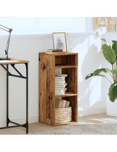Libreria Legno Antico 34x31x80 cm in Legno Multistrato