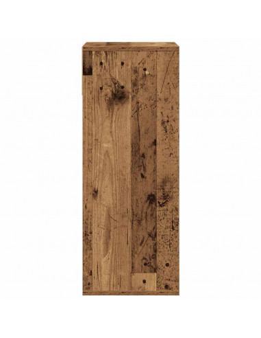 Libreria Legno Antico 34x31x80 cm in Legno Multistrato