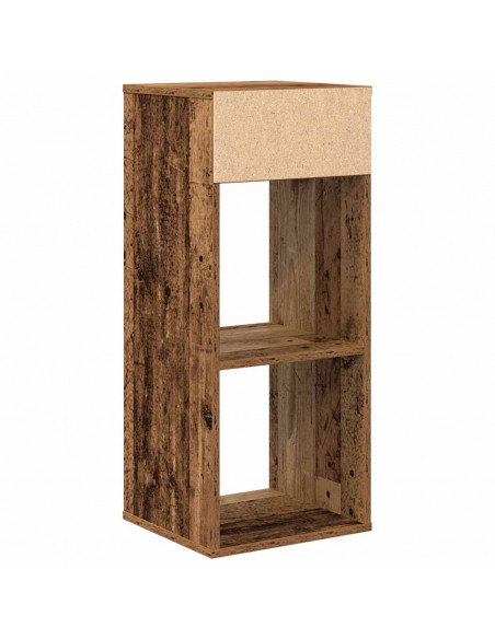 Libreria Legno Antico 34x31x80 cm in Legno Multistrato