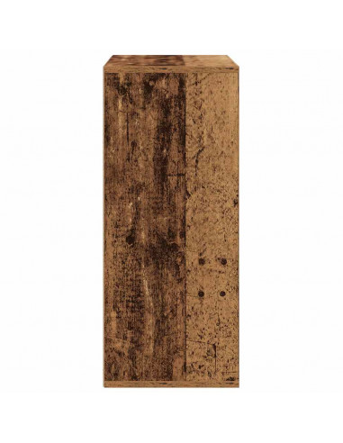 Libreria Legno Antico 60x30x71,5 cm in Legno Multistrato
