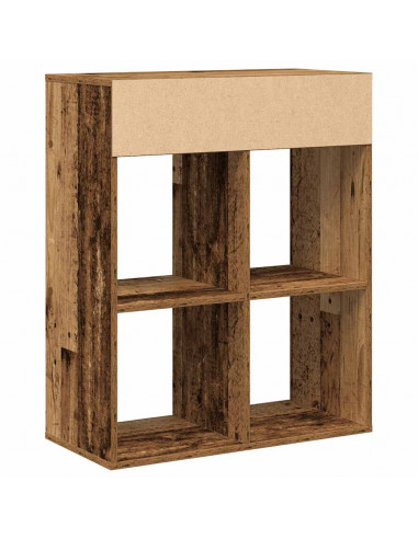 Libreria Legno Antico 66x31x80 cm in Legno Multistrato