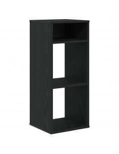 Libreria Nera 34x31x80 cm in Legno Multistrato