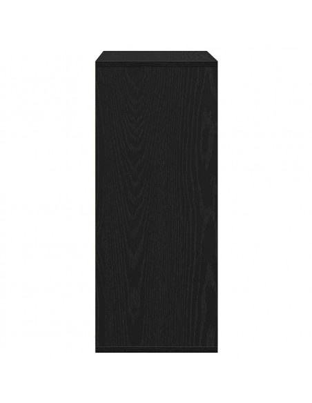 Libreria Nera 60x30x71,5 cm in Legno Multistrato