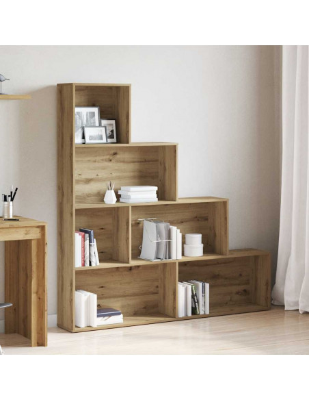 Libreria Rovere Artigianale 157x24x160 cm Legno Multistrato