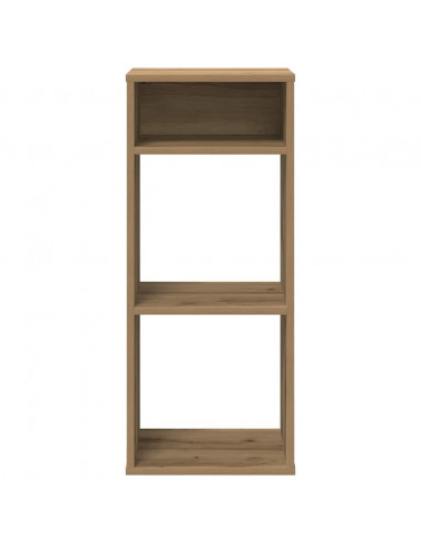 Libreria Rovere Artigianale 34x31x80 cm Legno Multistrato