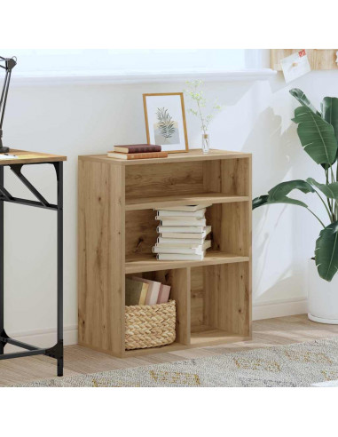 Libreria Rovere Artigianale 60x30x71,5 cm Legno Multistrato