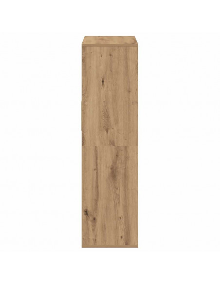 Libreria Rovere Artigianale 66x31x112 cm Legno Multistrato