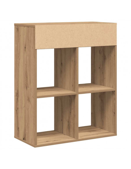 Libreria Rovere Artigianale 66x31x80 cm Legno Multistrato