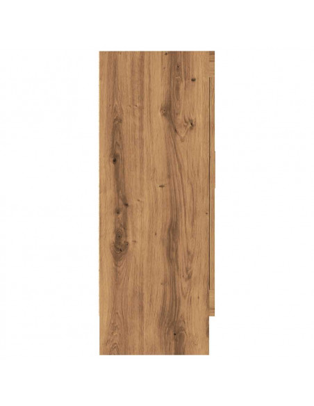 Libreria Rovere Artigianale 82,5x30,5x80 cm Legno Multistrato