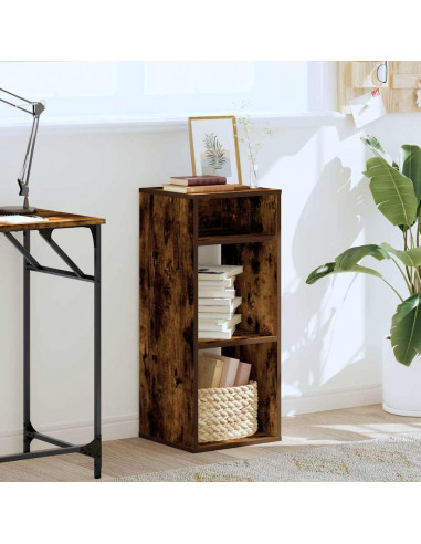 Libreria Rovere Fumo 34x31x80 cm in Legno Multistrato