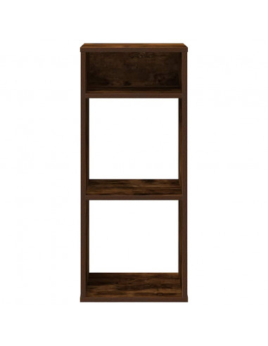 Libreria Rovere Fumo 34x31x80 cm in Legno Multistrato