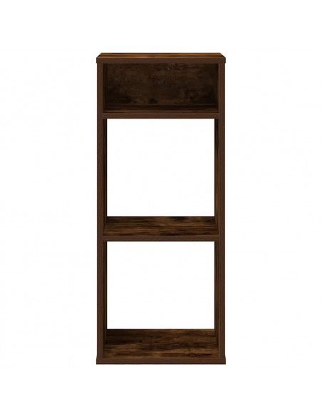 Libreria Rovere Fumo 34x31x80 cm in Legno Multistrato