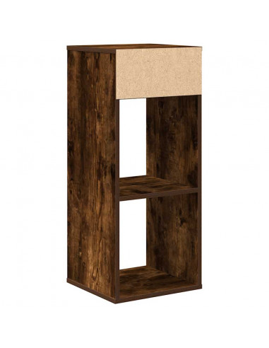 Libreria Rovere Fumo 34x31x80 cm in Legno Multistrato