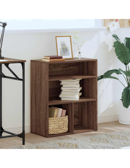 Libreria Rovere Marrone 60x30x71,5 cm in Legno Multistrato