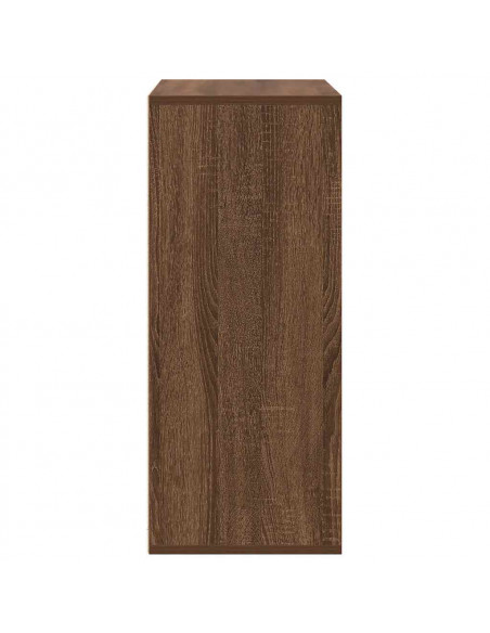 Libreria Rovere Marrone 60x30x71,5 cm in Legno Multistrato