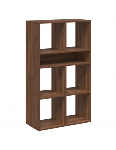 Libreria Rovere Marrone 66x31x112 cm in Legno Multistrato