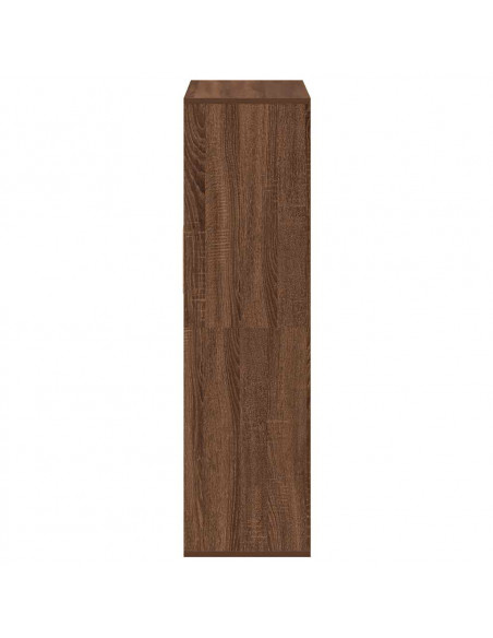 Libreria Rovere Marrone 66x31x112 cm in Legno Multistrato