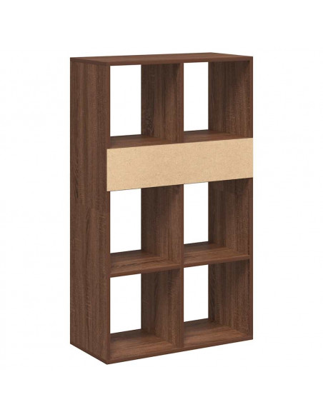 Libreria Rovere Marrone 66x31x112 cm in Legno Multistrato