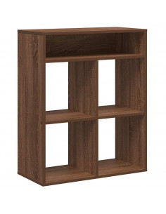 Libreria Rovere Marrone 66x31x80 cm in Legno Multistrato