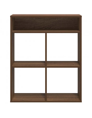 Libreria Rovere Marrone 66x31x80 cm in Legno Multistrato