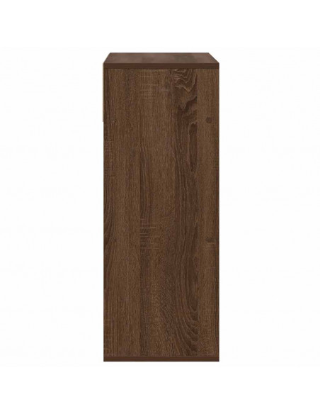 Libreria Rovere Marrone 66x31x80 cm in Legno Multistrato