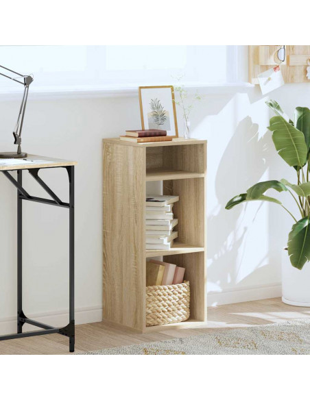 Libreria Rovere Sonoma 34x31x80 cm in Legno Multistrato