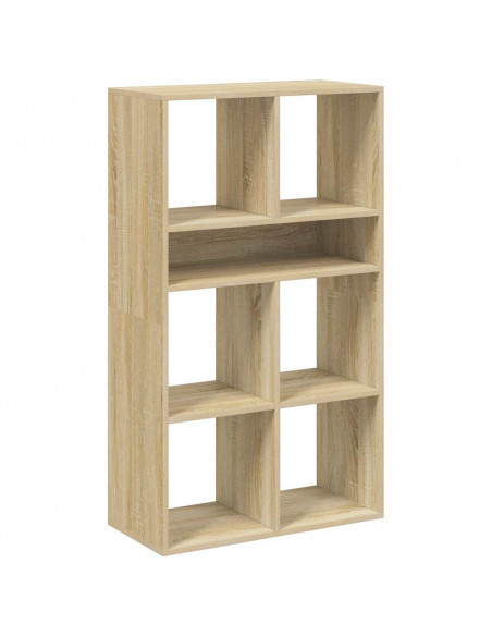 Libreria Rovere Sonoma 66x31x112 cm in Legno Multistrato