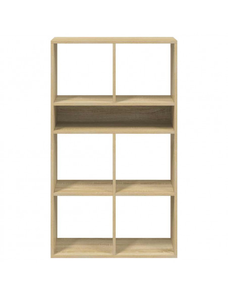 Libreria Rovere Sonoma 66x31x112 cm in Legno Multistrato