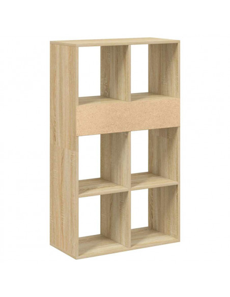Libreria Rovere Sonoma 66x31x112 cm in Legno Multistrato