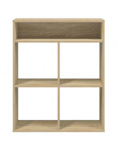 Libreria Rovere Sonoma 66x31x80 cm in Legno Multistrato