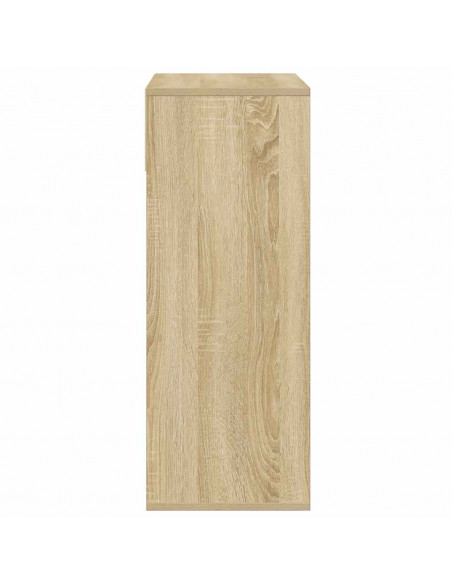 Libreria Rovere Sonoma 66x31x80 cm in Legno Multistrato