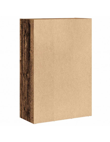 Libreria/Credenza Legno Antico 66x30x98 cm Legno Multistrato
