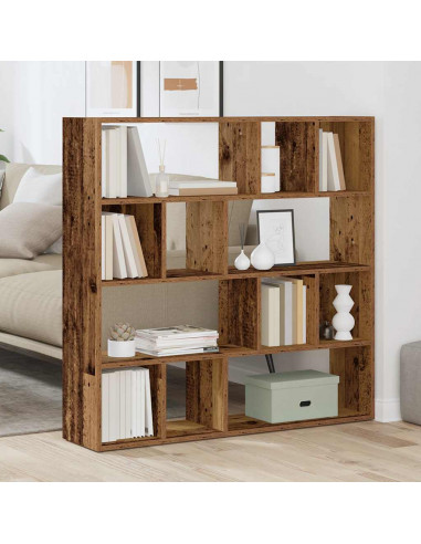 Libreria/Divisorio Legno Antico 105x24x102 cm