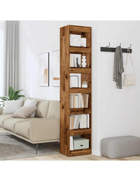 Libreria/Divisorio Legno Antico 40x30x198 cm