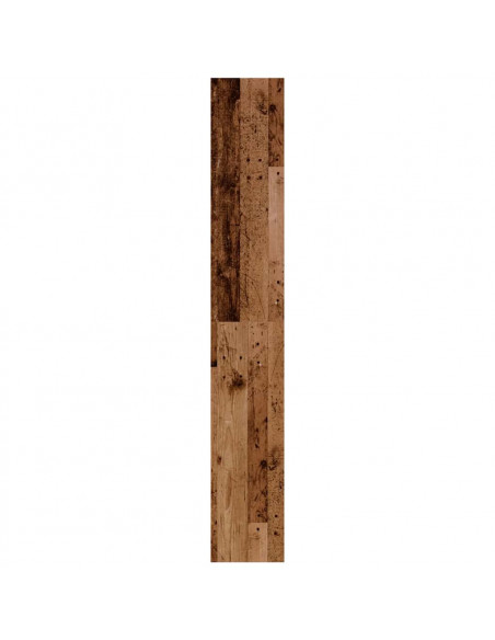 Libreria/Divisorio Legno Antico 40x30x198 cm